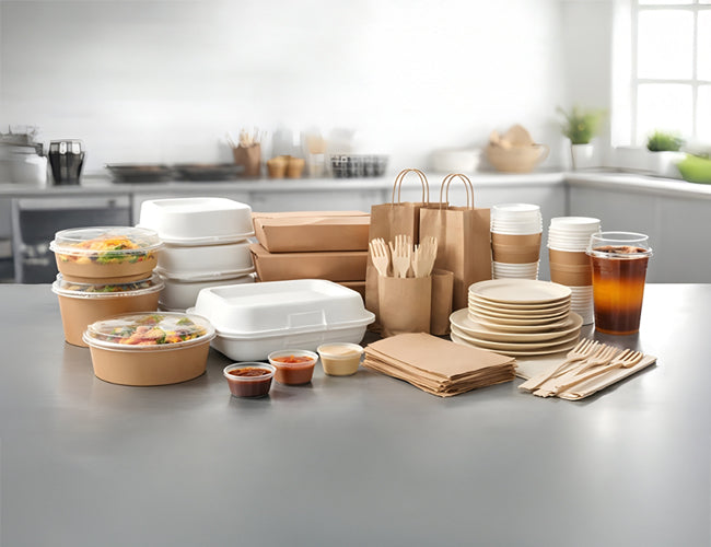 Paper Food Containers for Takeaway, Catering and Food Service